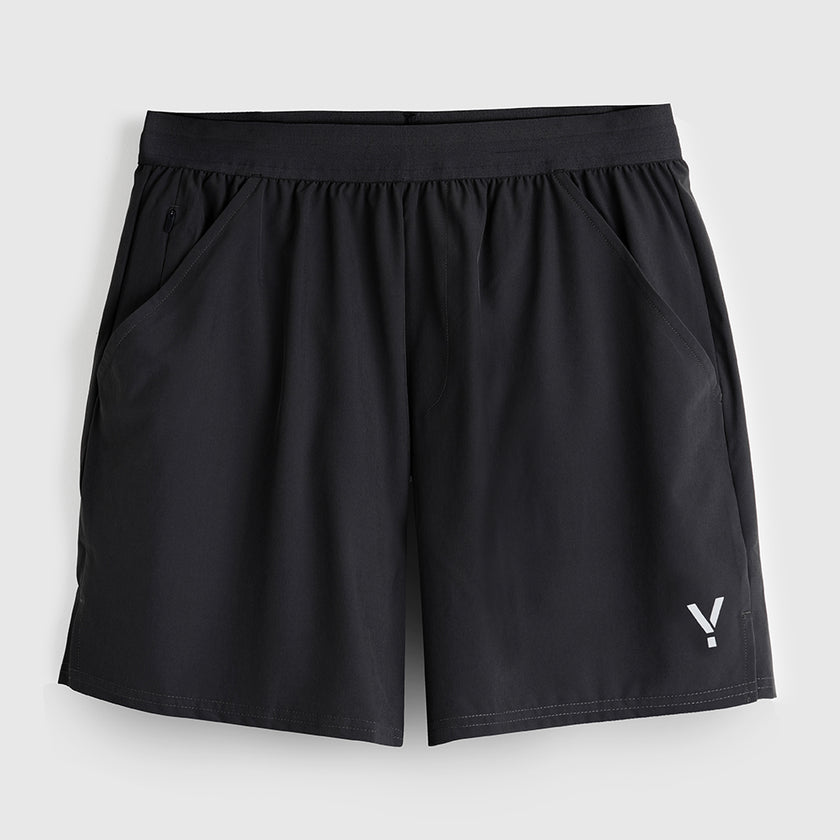 Mens Skua 5 Inch Core Running Shorts (Black) #contain