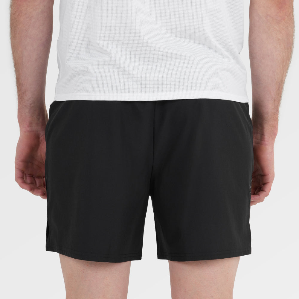 Mens Skua 5 Inch Core Running Shorts (Black)