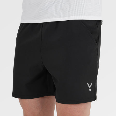 Mens Skua 5 Inch Core Running Shorts (Black)