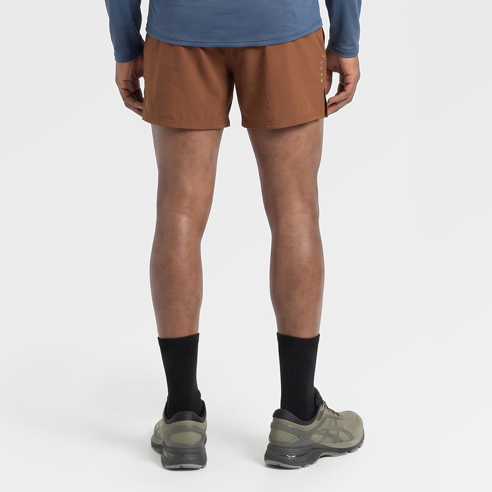 Mens Skua 5 Inch Core Running Shorts (Emperador) ✦AI
