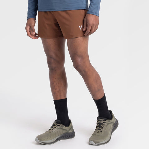Mens Skua 5 Inch Core Running Shorts (Emperador) ✦AI