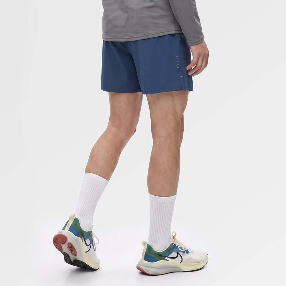 Mens Skua 5 Inch Core Running Shorts (Ensign Blue) ✦AI