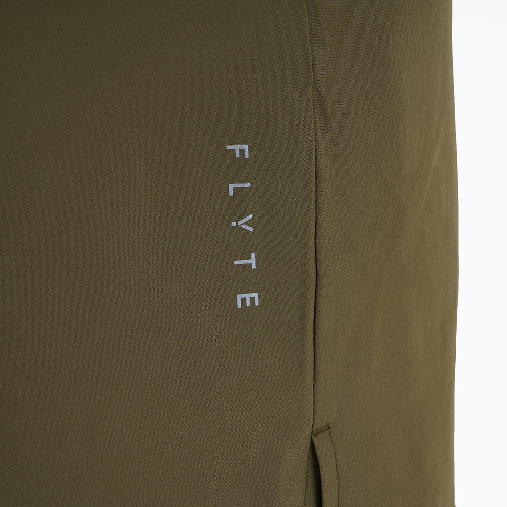 Mens Skua 5 Inch Core Running Shorts (Khaki)