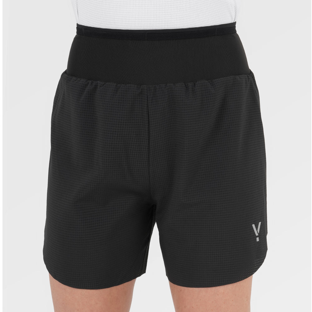 Womens Capella 5 Inch Lightweight Trail Shorts (Black)