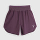 Womens Capella 5 Inch Lightweight Trail Shorts (Blackberry Wine) #contain