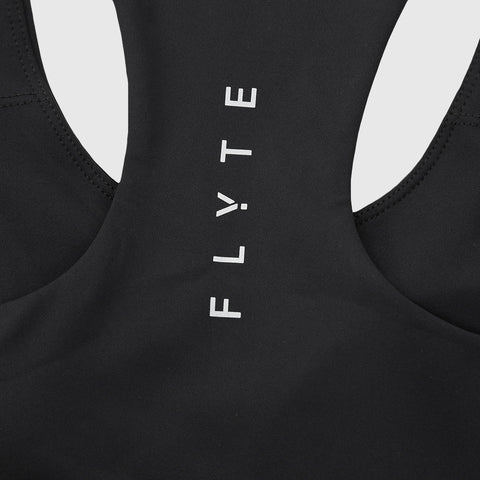 Womens Cybele Running Bralette (Black)