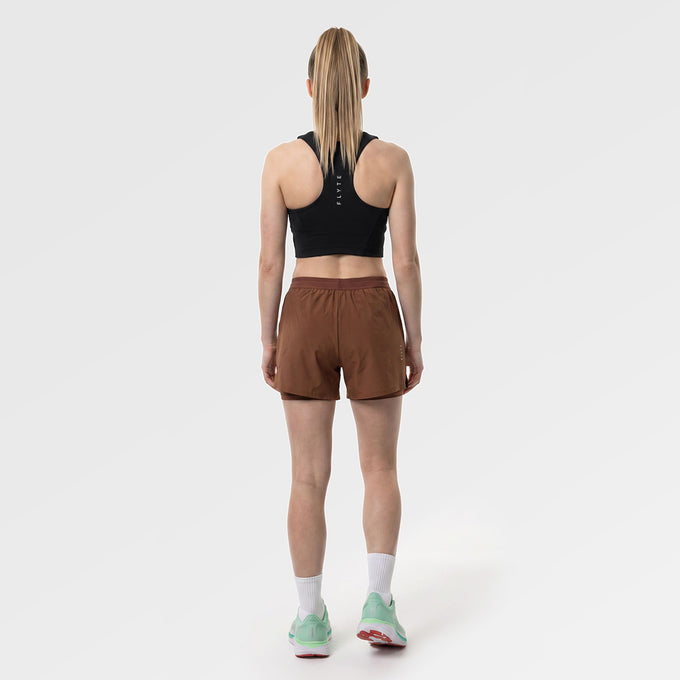 Womens Cybele Running Bralette (Black) ✦AI