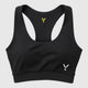 Womens Cybele Running Bralette (Black) #contain ✦AI