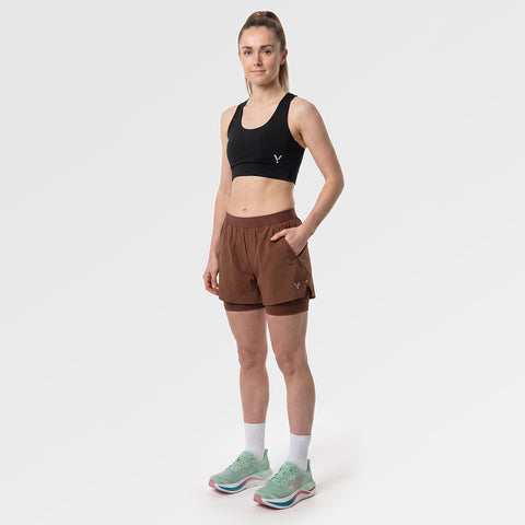 Womens Cybele Running Bralette (Black) ✦AI
