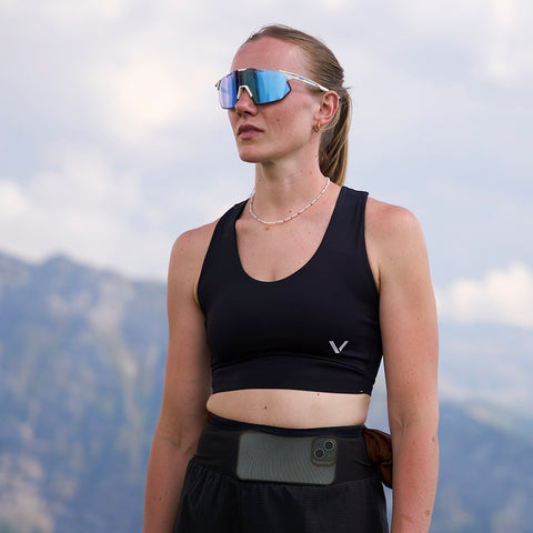 Womens Cybele Running Bralette (Black)