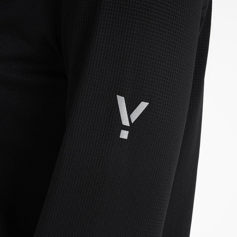Womens Elpis Core Long Sleeve Running Tee (Black)