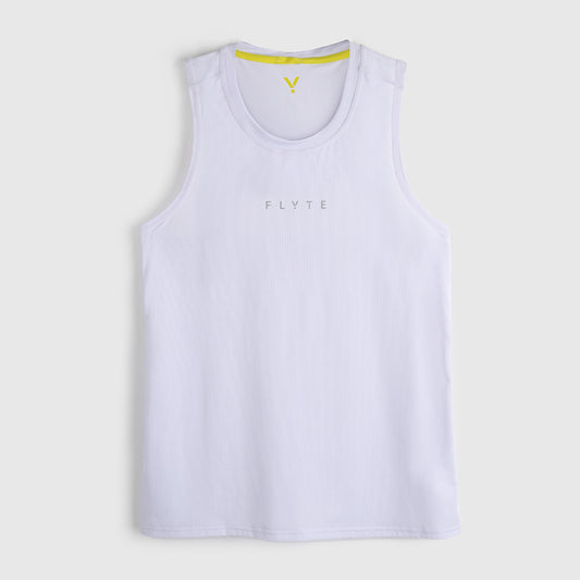 Womens Elpis Core Running Singlet (Lavender Blue)