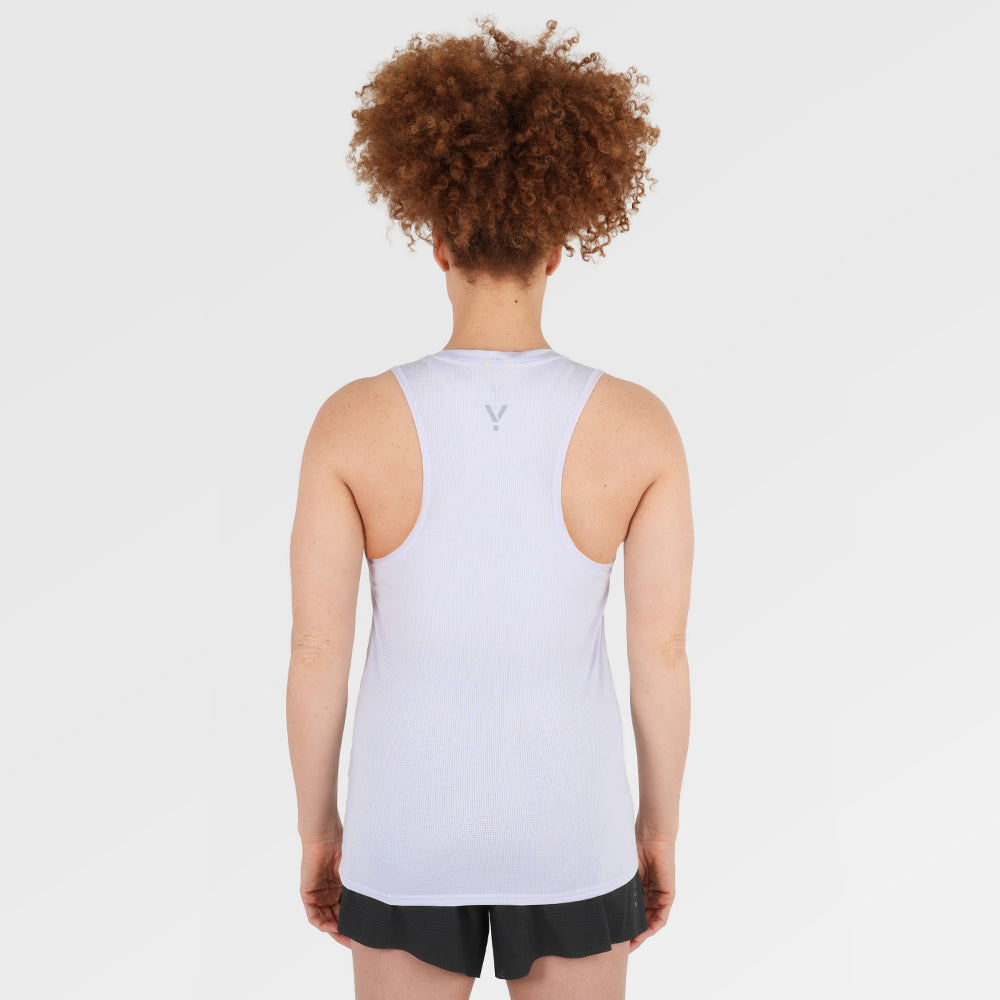 Womens Elpis Core Running Singlet (Lavender Blue)