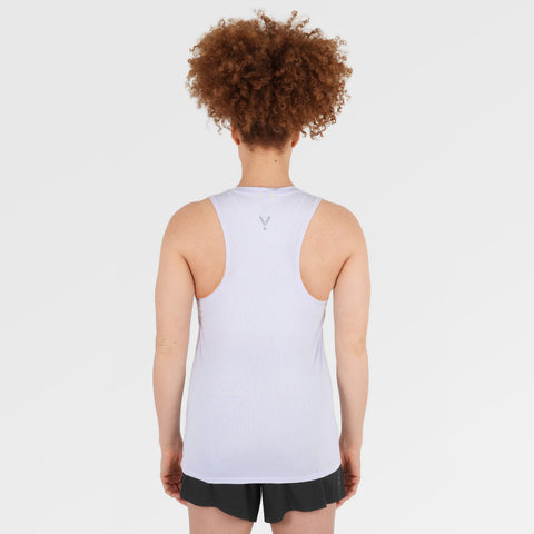 Womens Elpis Core Running Singlet (Lavender Blue)