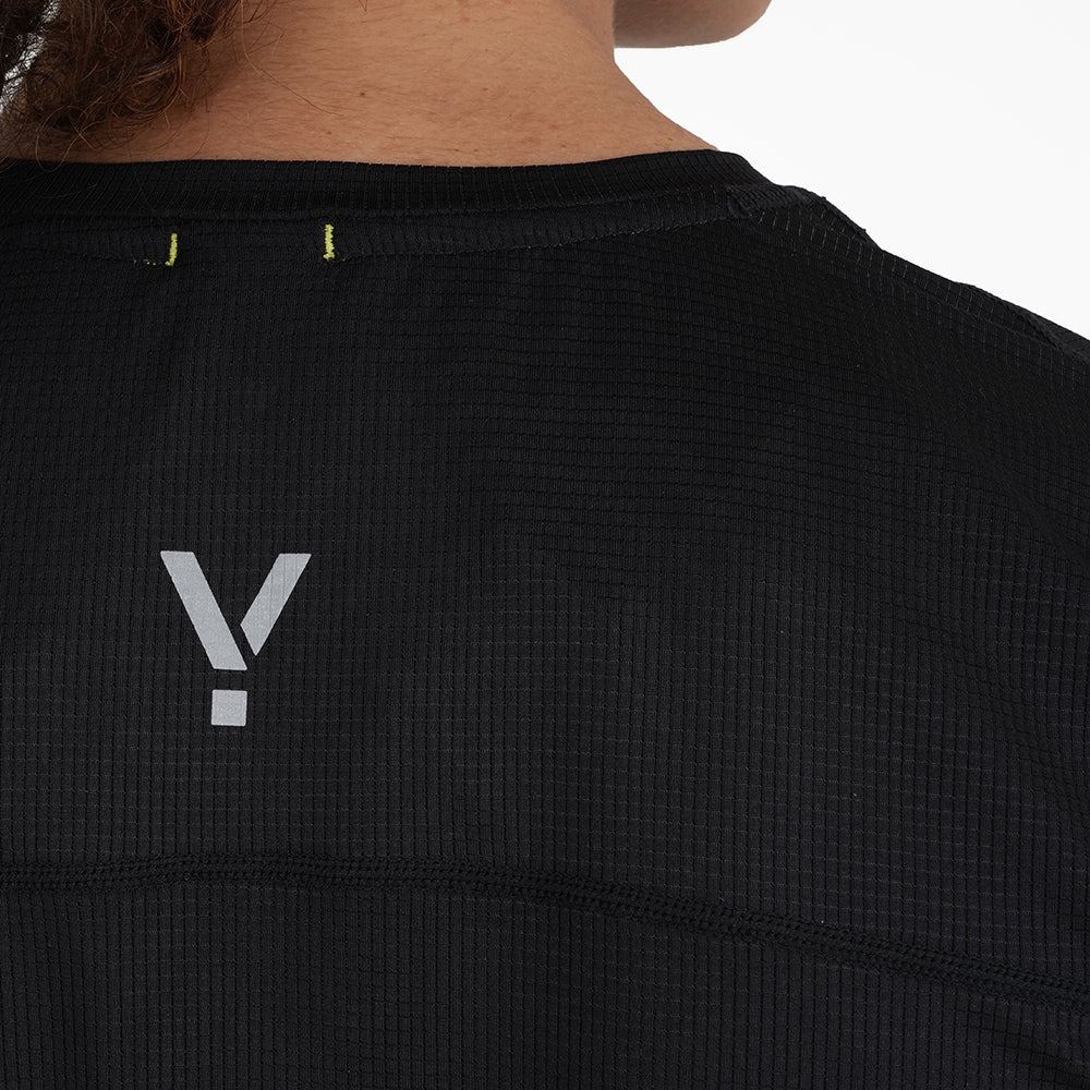 Womens Elpis Core Running Tee (Black)