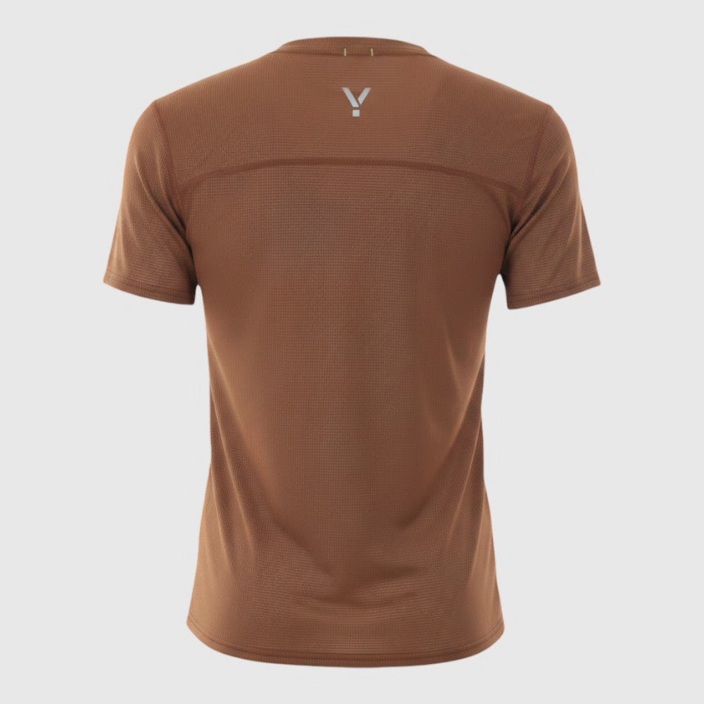 Womens Elpis Core Running Tee (Emperador) #contain ✦AI