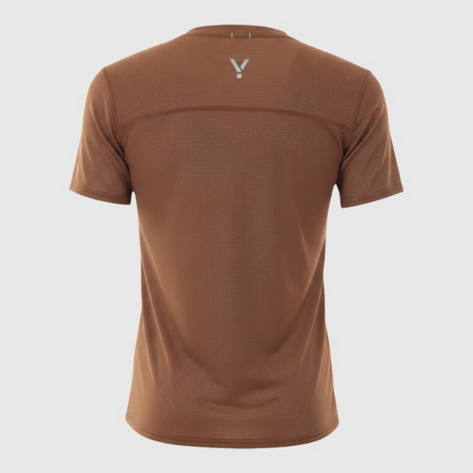 Womens Elpis Core Running Tee (Emperador) #contain ✧AI