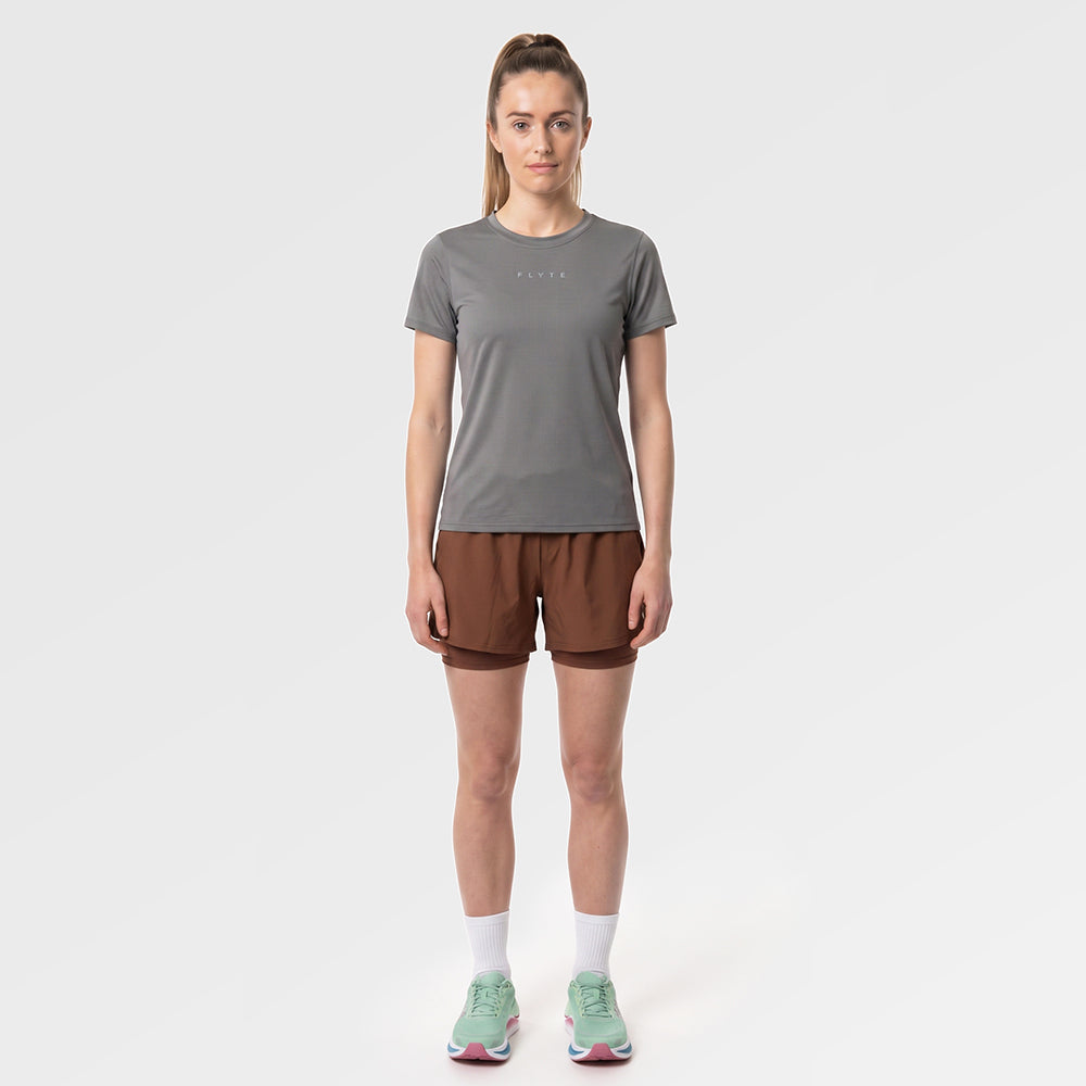 Womens Elpis Core Running Tee (Sedona Sage) ✦AI