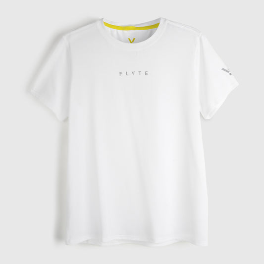 Womens Elpis Core Running Tee (White)