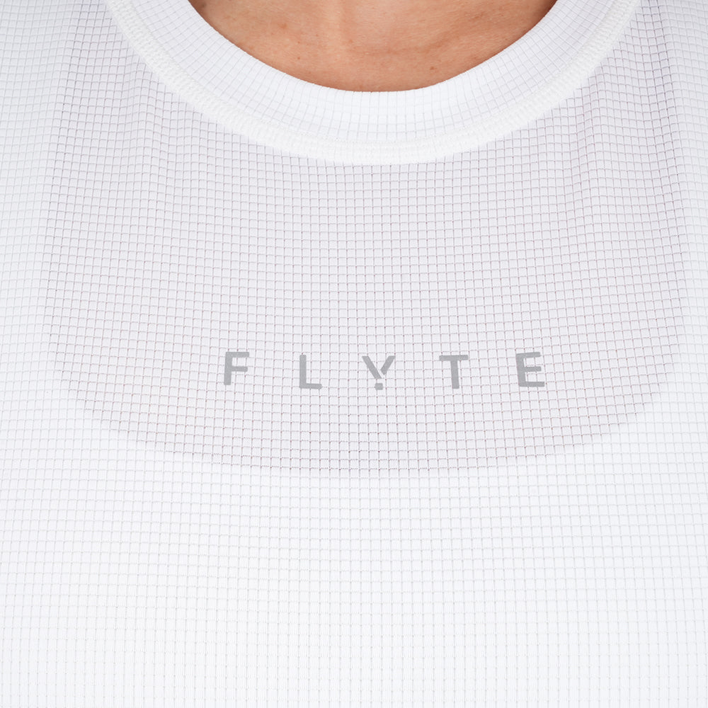 Womens Elpis Core Running Tee (White)