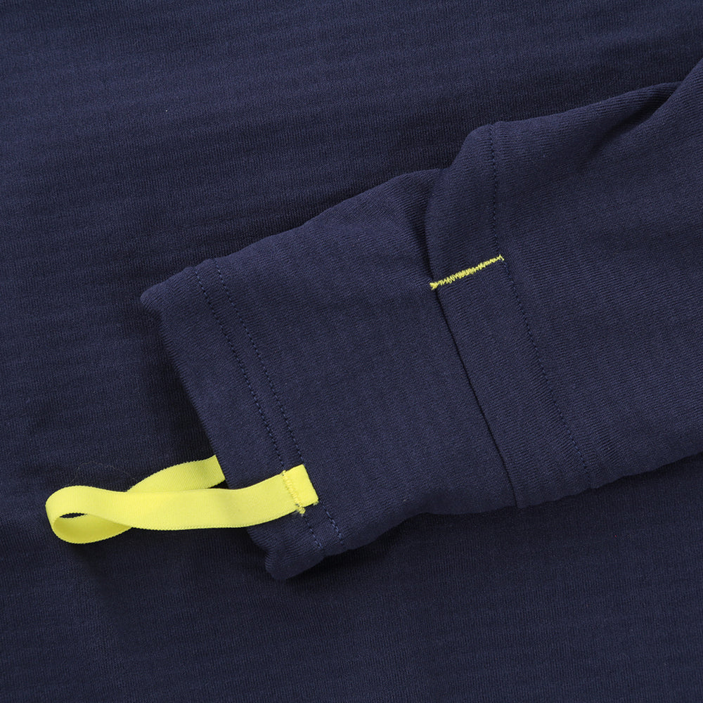 Womens Horizon 1/4 Zip Hoodless Running Grid Fleece Fleece (Navy)
