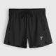 Womens Siskin 3 Inch Performance Shorts (Black) #contain