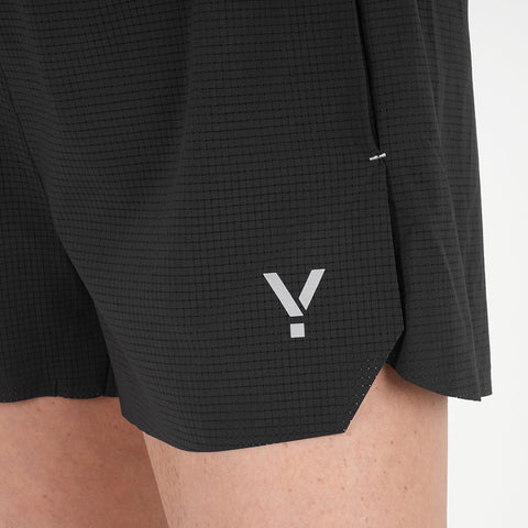 Womens Siskin 3 Inch Performance Shorts (Black)