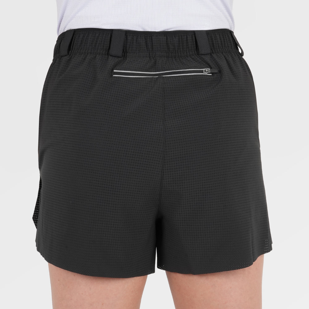 Womens Siskin 3 Inch Performance Shorts (Black)
