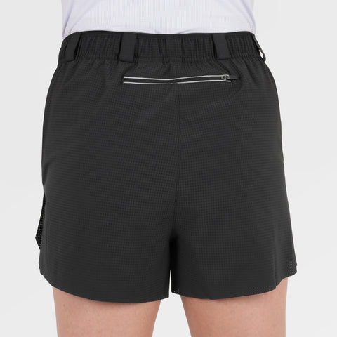 Womens Siskin 3 Inch Performance Shorts (Black)