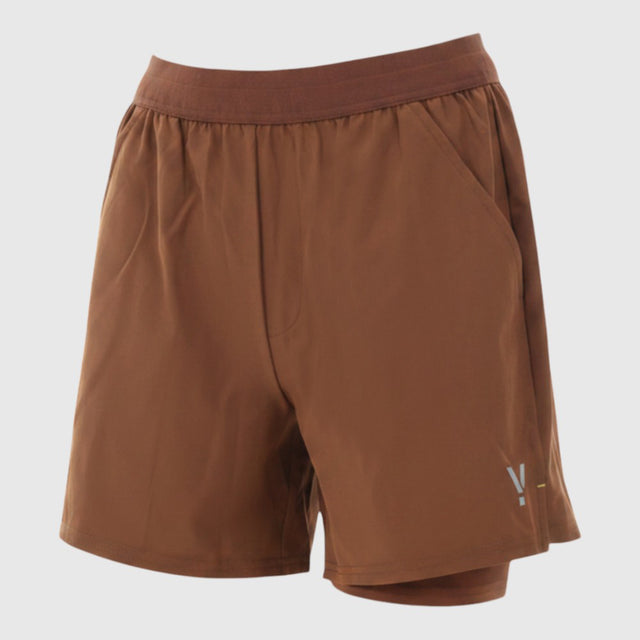 Womens Skua 5 Inch Core 2-In-1 Running Shorts (Emperador) #contain ✦AI