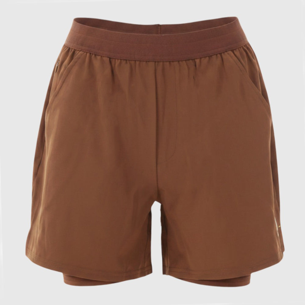 Womens Skua 5 Inch Core 2-In-1 Running Shorts (Emperador) #contain ✦AI