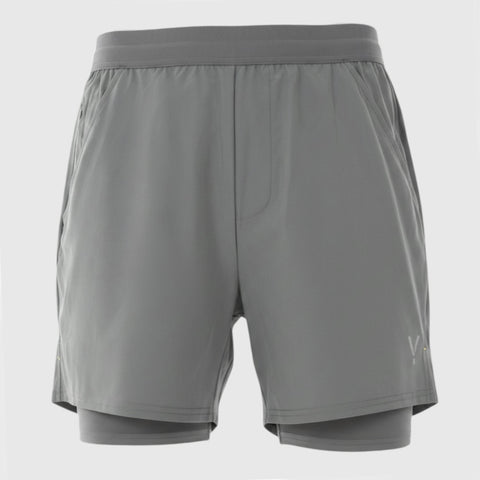 Womens Skua 5 Inch Core 2-In-1 Running Shorts (Sedona Sage) #contain ✦AI
