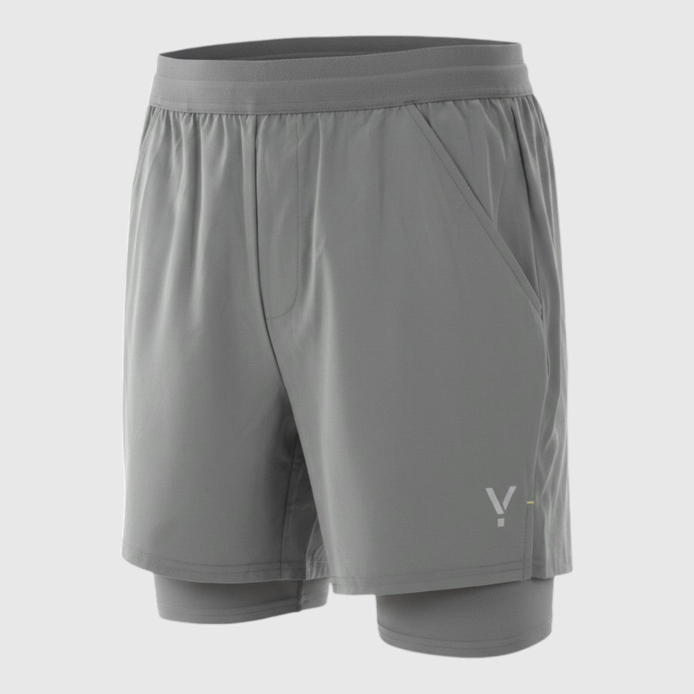 Womens Skua 5 Inch Core 2-In-1 Running Shorts (Sedona Sage) #contain ✦AI