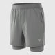Womens Skua 5 Inch Core 2-In-1 Running Shorts (Sedona Sage) #contain ✦AI