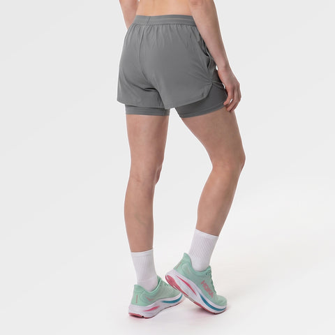 Womens Skua 5 Inch Core 2-In-1 Running Shorts (Sedona Sage) ✦AI