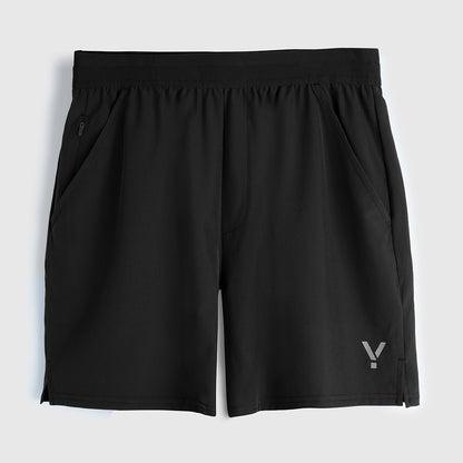 Womens Skua 5 Inch Core Running Shorts (Black) #contain