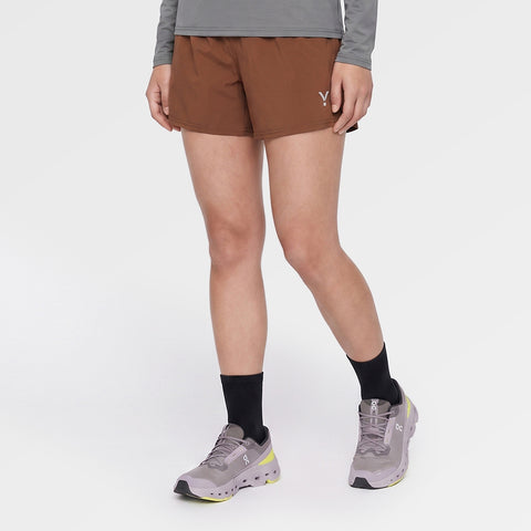 Womens Skua 5 Inch Core Running Shorts (Emperador) ✦AI