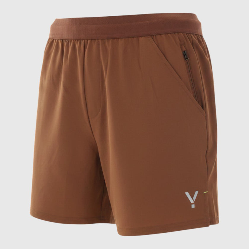 Womens Skua 5 Inch Core Running Shorts (Emperador) #contain ✦AI