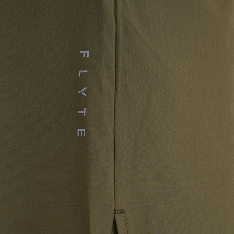 Womens Skua 5 Inch Core Running Shorts (Khaki)