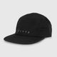 Zero 5 Panel Running Cap (Black) #contain