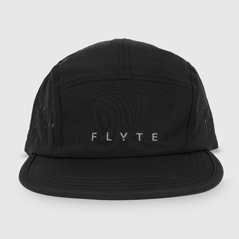 Zero 5 Panel Running Cap (Black) #contain