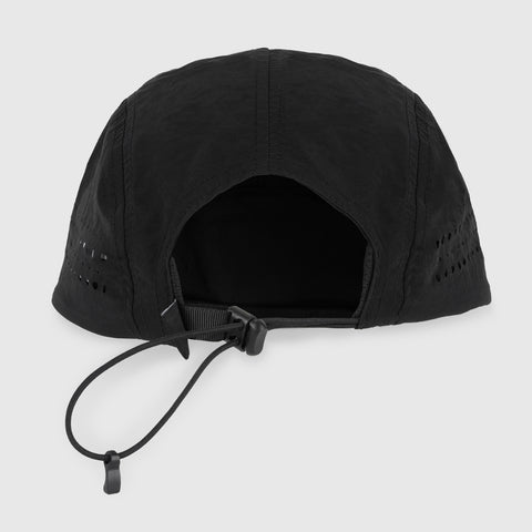 Zero 5 Panel Running Cap (Black) #contain