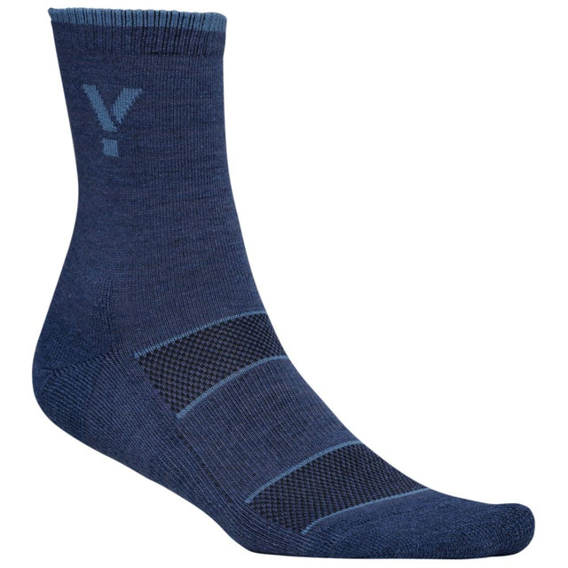 Flare Mid Socks (3 Pack - Navy) #contain