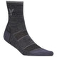 Flare Mid Socks (3 Pack - Graphite) #contain