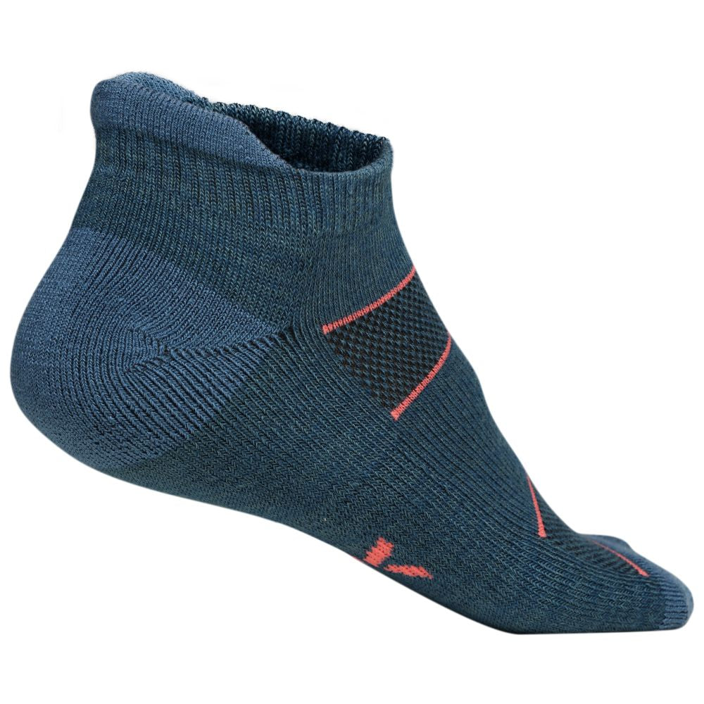 Flare Trainer Socks (3 Pack - Petrol) #contain