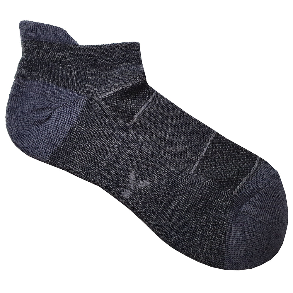 Flare Trainer Socks (3 Pack - Graphite) #contain