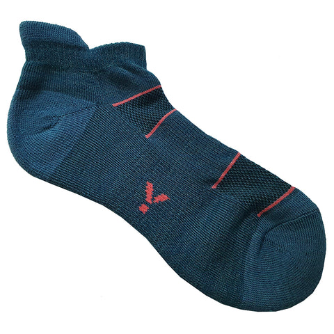 Flare Trainer Socks (3 Pack - Petrol) #contain