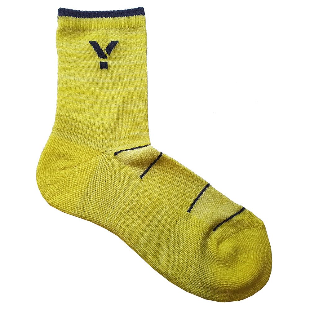 Flare Mid Socks (3 Pack - Citron) #contain