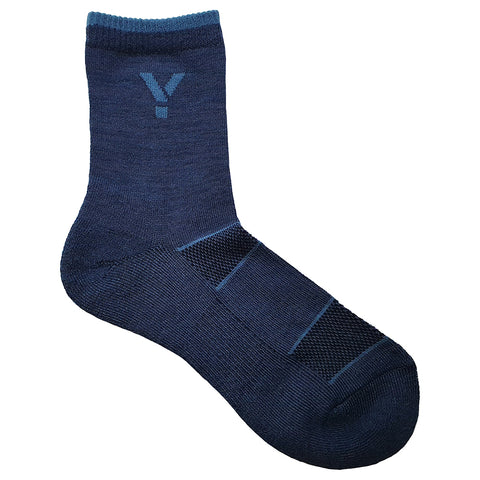 Flare Mid Socks (3 Pack - Navy) #contain