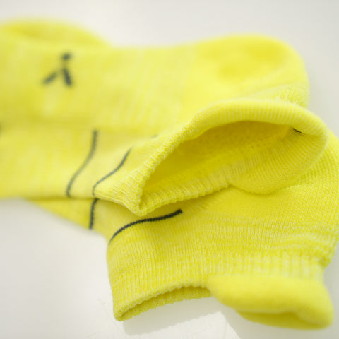 Flare Trainer Socks (3 Pack - Citron)